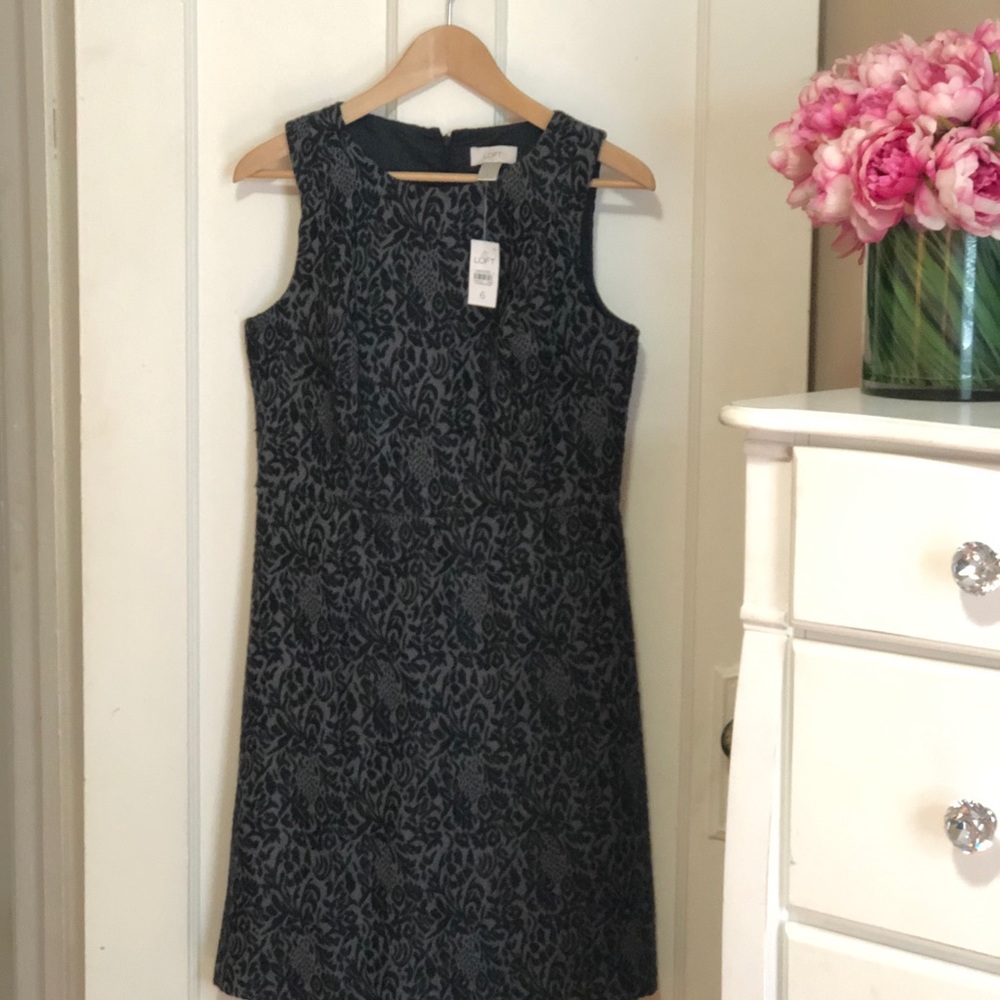 Loft Patterned Dress - Picture 3 of 6